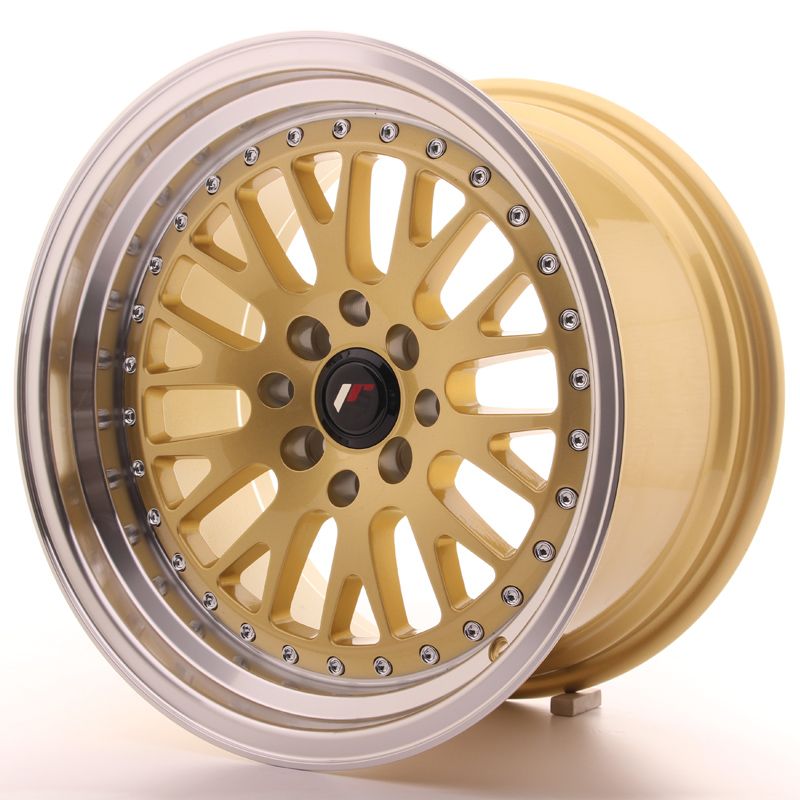 Image of JR-Wheels JR10 Velgen 16 Inch 9J ET10 4x100,4x114.3 Gold Machined