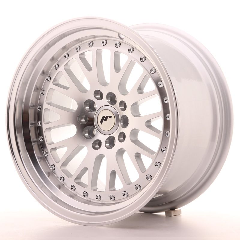 Image of JR-Wheels JR10 Velgen 16 Inch 9J ET10 5x100,5x114.3 Silver Machined Face