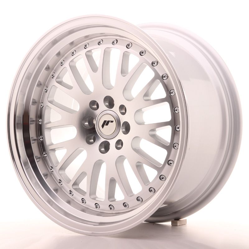 Image of JR-Wheels JR10 Velgen 17 Inch 9J ET25 5x100,5x114.3 Silver Machined Face