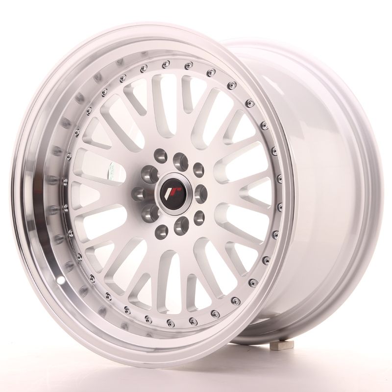 Image of JR-Wheels JR10 Velgen 18 Inch 10.5J ET25 5x112,5x114.3 Silver Machined Face