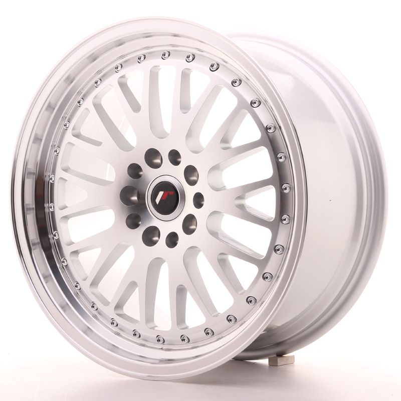 Image of JR-Wheels JR10 Velgen 18 Inch 8.5J ET35 5x100,5x112 Silver Machined Face