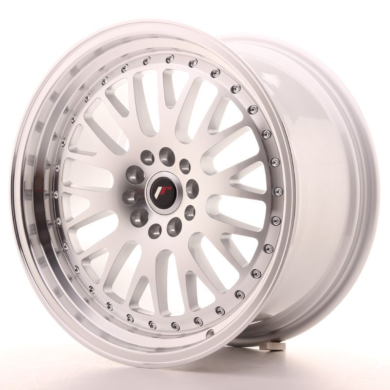 Image of JR-Wheels JR10 Velgen 18 Inch 9.5J ET18 5x114.3,5x120 Silver Machined Face
