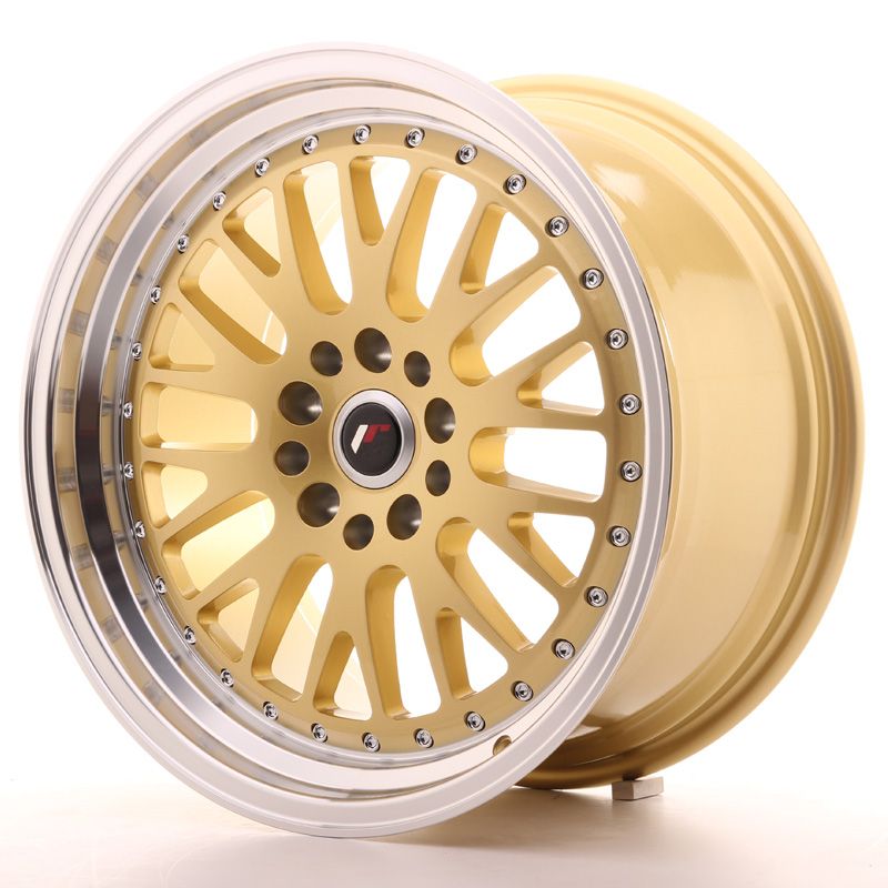 Image of JR-Wheels JR10 Velgen 18 Inch 9.5J ET35 5x100,5x120 Gold Machined