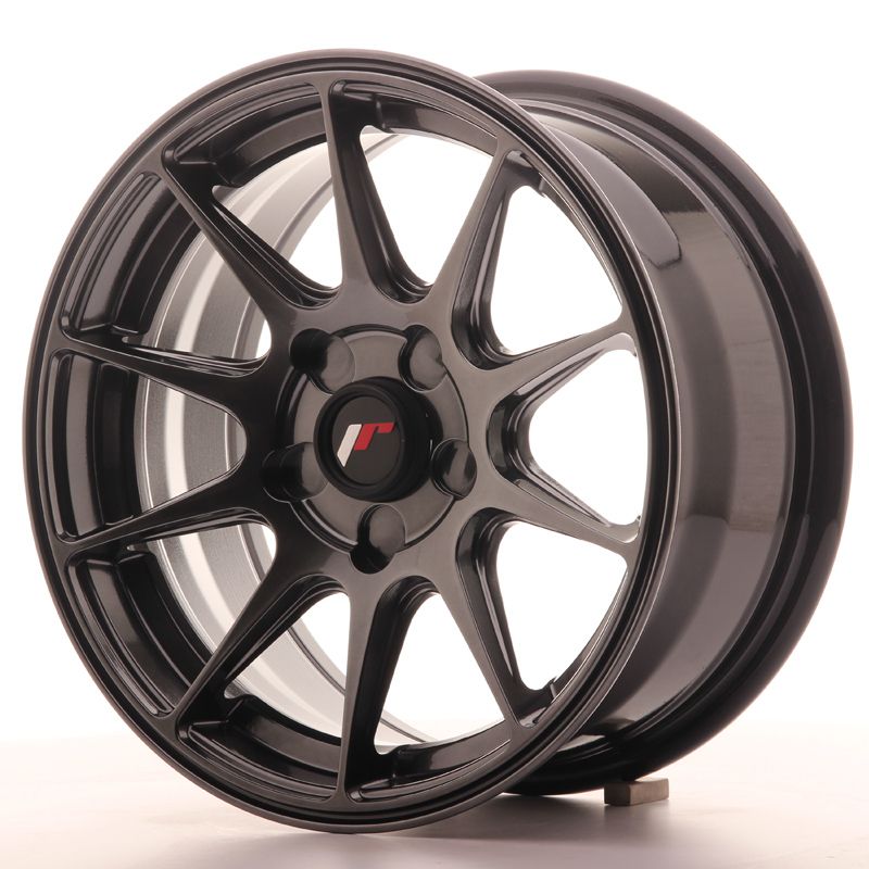Image of JR-Wheels JR11 Velgen 15 Inch 7J ET30 Custom PCD Dark Hyper Black