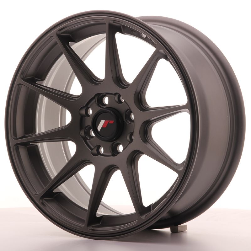 Image of JR-Wheels JR11 Velgen 16 Inch 7J ET30 5x100,5x114.3 Flat Gun Metal