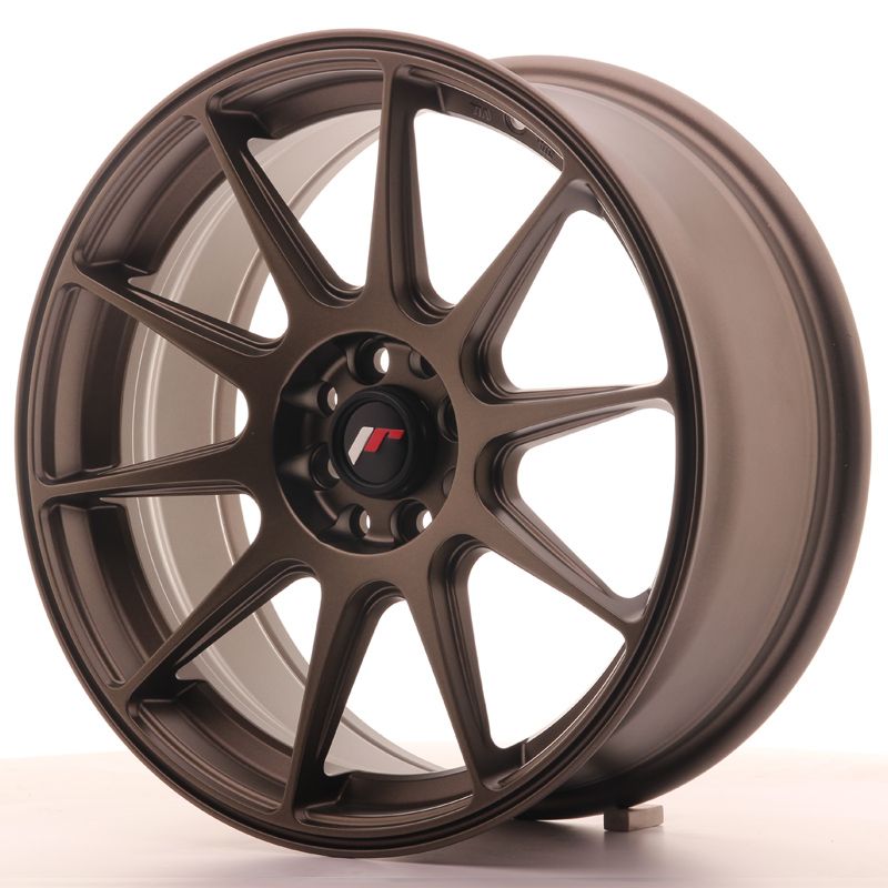 Image of JR-Wheels JR11 Velgen 17 Inch 7.25J ET35 5x100,5x114.3 Flat Bronze