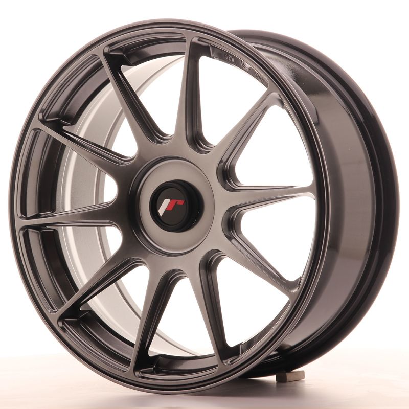 Image of JR-Wheels JR11 Velgen 17 Inch 7.25J ET35 Custom PCD Hyper Black