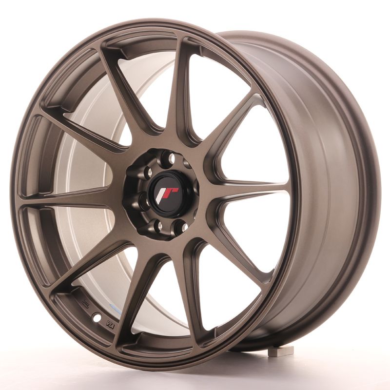 Image of JR-Wheels JR11 Velgen 17 Inch 8.25J ET35 5x100,5x108 Flat Bronze