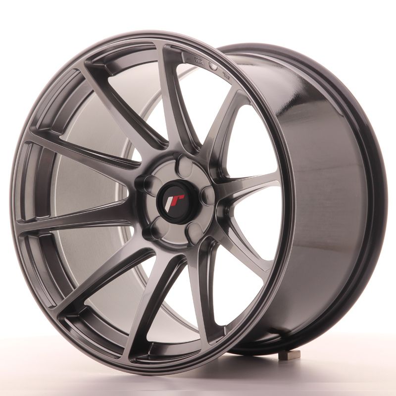Image of JR-Wheels JR11 Velgen 18 Inch 10.5J ET22 Custom PCD Dark Hyper Black