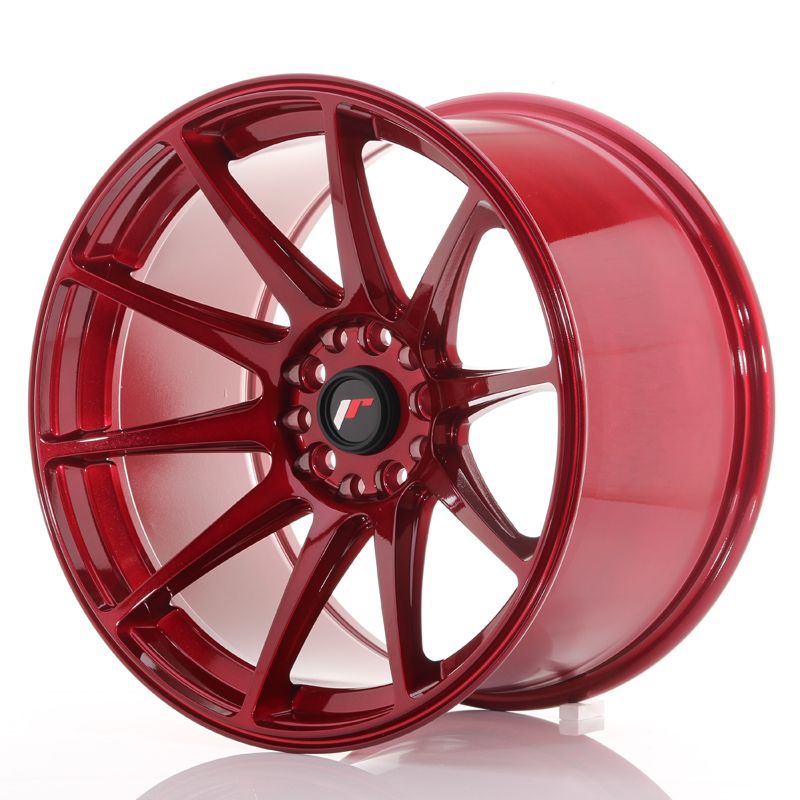 Image of JR-Wheels JR11 Velgen 18 Inch 10.5J ET22 5x114.3,5x120 Platinum Red