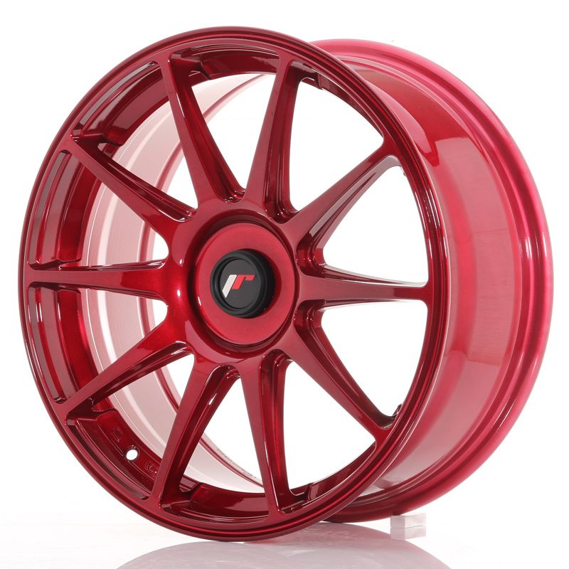 Image of JR-Wheels JR11 Velgen 18 Inch 7.5J ET35-40 Custom PCD Platinum Red