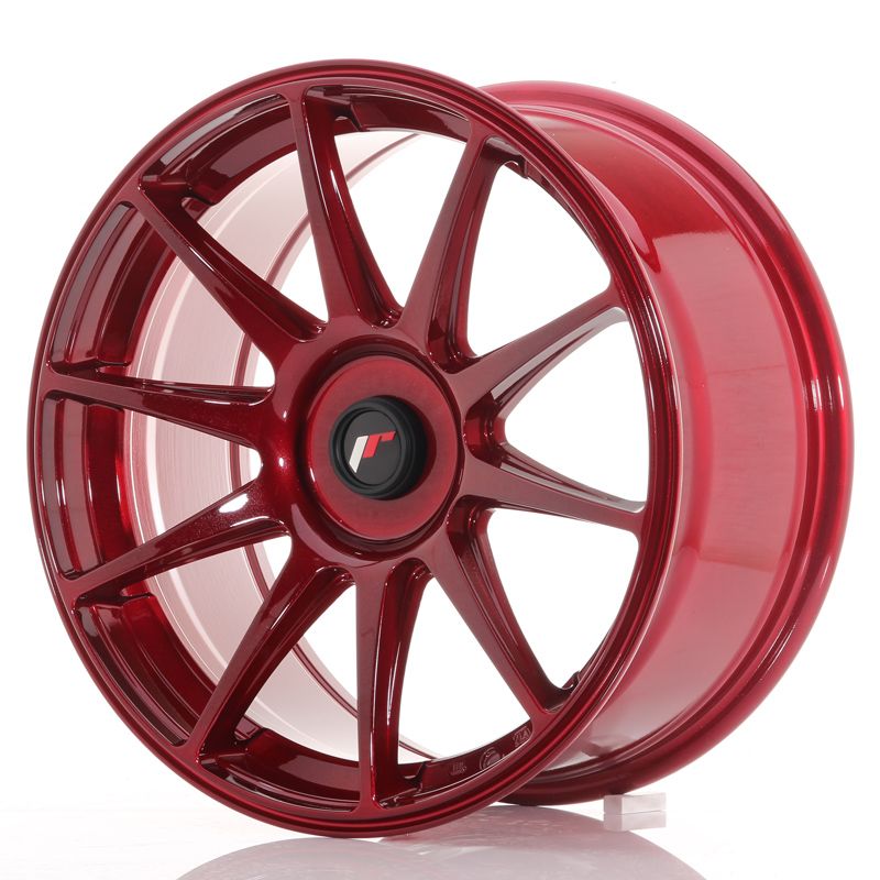 Image of JR-Wheels JR11 Velgen 18 Inch 8.5J ET35-40 Custom PCD Platinum Red