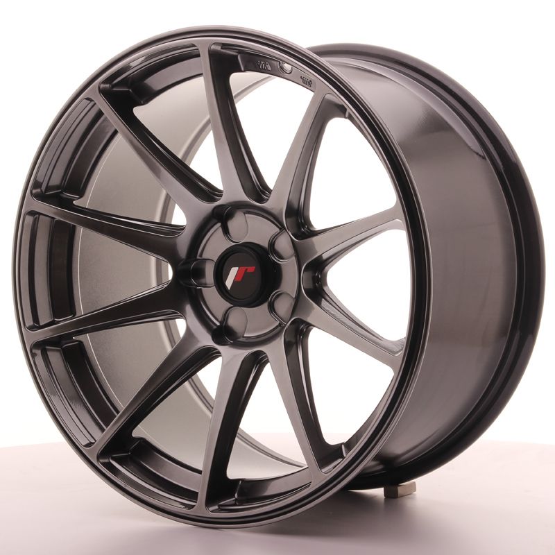 Image of JR-Wheels JR11 Velgen 18 Inch 9.5J ET30 Custom PCD Dark Hyper Black