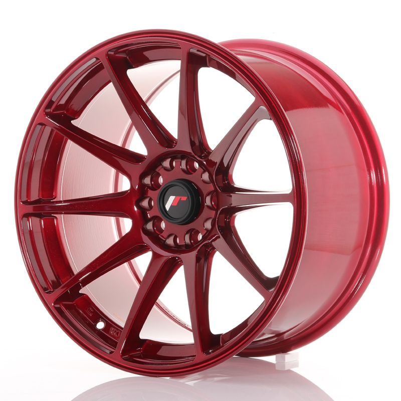 Image of JR-Wheels JR11 Velgen 18 Inch 9.5J ET22 5x114.3,5x120 Platinum Red