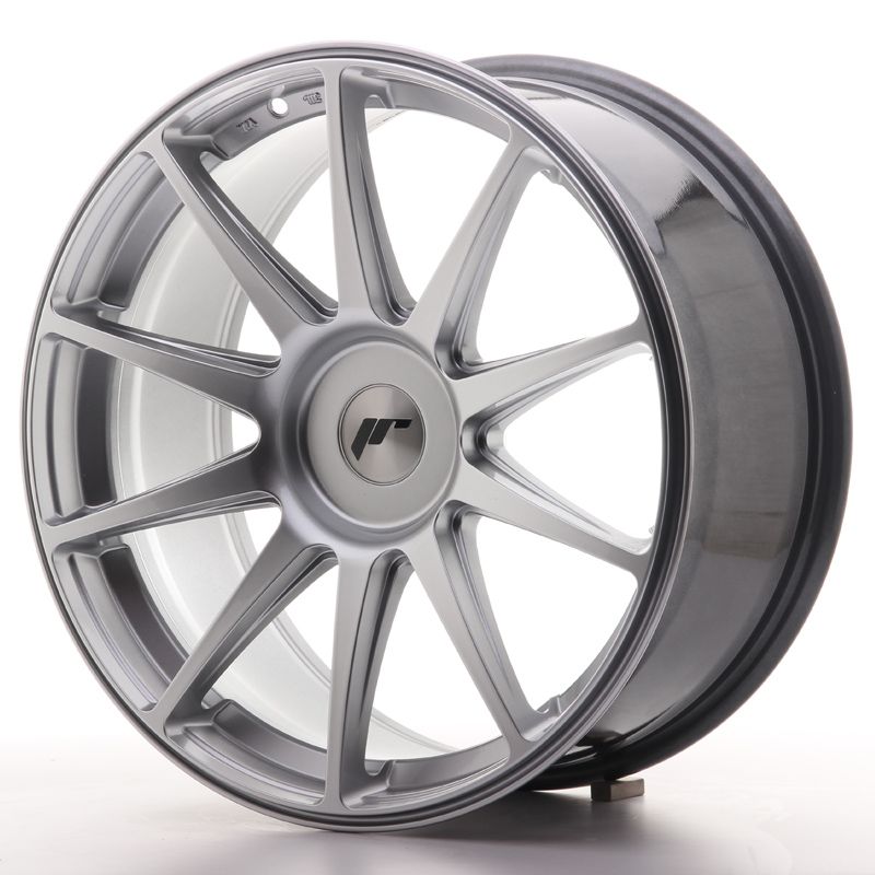 Image of JR-Wheels JR11 Velgen 19 Inch 8.5J ET25-40 Custom PCD Hyper Silver