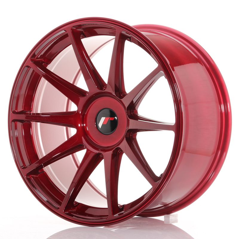 Image of JR-Wheels JR11 Velgen 19 Inch 9.5J ET22-35 Custom PCD Platinum Red