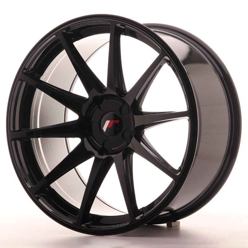 Image of JR-Wheels JR11 Velgen 20 Inch 10J ET20-40 Custom PCD Gloss Black