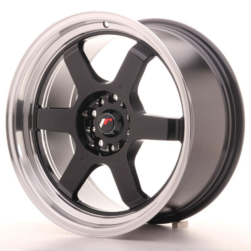 Image of JR-Wheels JR12 Velgen 18 Inch 9J ET30 5x112,5x114.3 Gloss Black