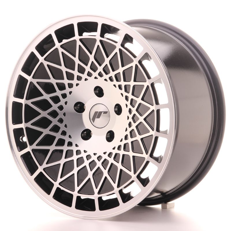 Image of JR-Wheels JR14 Velgen 18 Inch 9.5J ET40 5x114.3 Gloss Black Machined Face