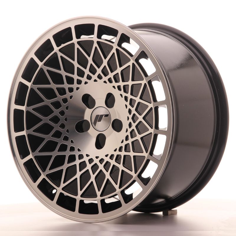 Image of JR-Wheels JR14 Velgen 18 Inch 9.5J ET25-40 Custom PCD Gloss Black Machined Face