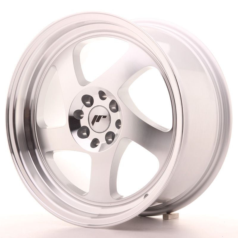 Image of JR-Wheels JR15 Velgen 17 Inch 8J ET30 5x120 Silver Machined Face