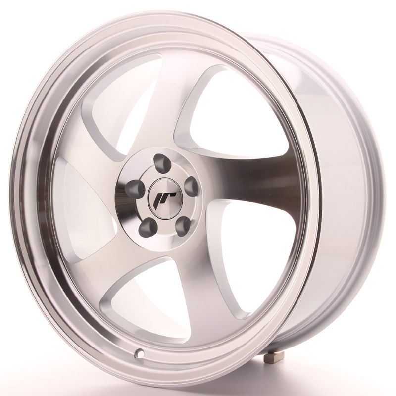 Image of JR-Wheels JR15 Velgen 19 Inch 8.5J ET35-40 Custom PCD Silver Machined Face