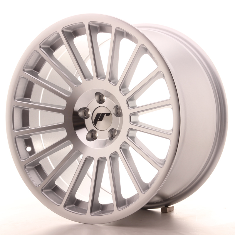 Image of JR-Wheels JR16 Velgen 18 Inch 9.5J ET35 5x100 Silver Machined Face