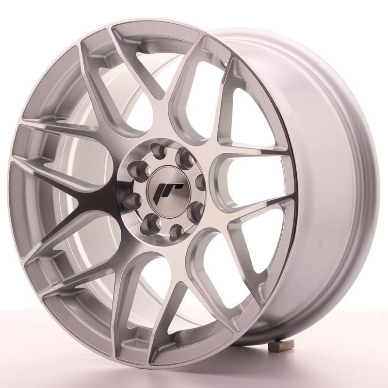 Image of JR-Wheels JR18 Velgen 16 Inch 8J ET25 4x100,4x108 Silver Machined Face