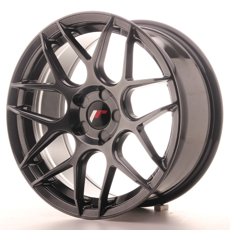Image of JR-Wheels JR18 Velgen 17 Inch 8J ET35 Custom PCD Hyper Black