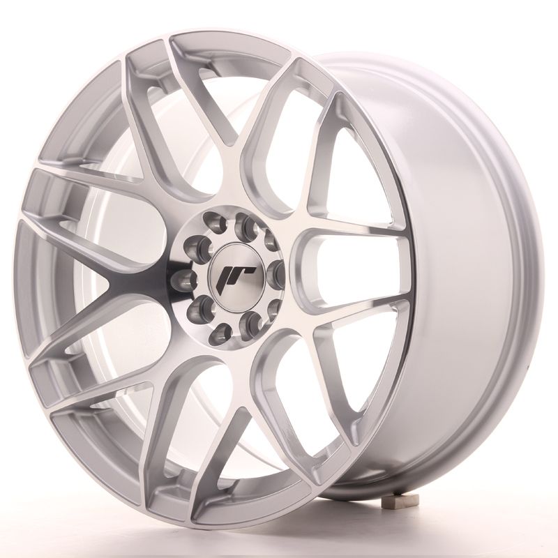 Image of JR-Wheels JR18 Velgen 17 Inch 9J ET35 5x100,5x114.3 Silver Machined Face