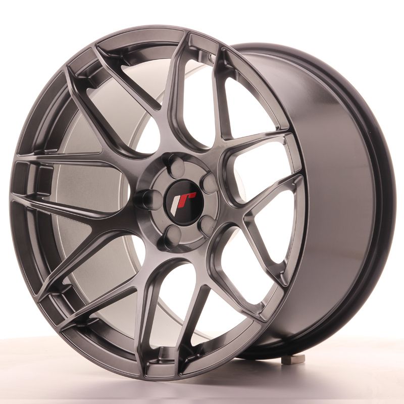 Image of JR-Wheels JR18 Velgen 18 Inch 10.5J ET0-22 Custom PCD Hyper Black