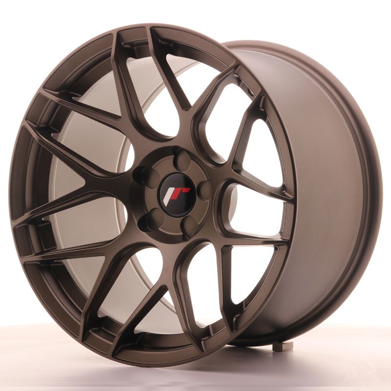 Image of JR-Wheels JR18 Velgen 18 Inch 10.5J ET0-22 Custom PCD Flat Bronze