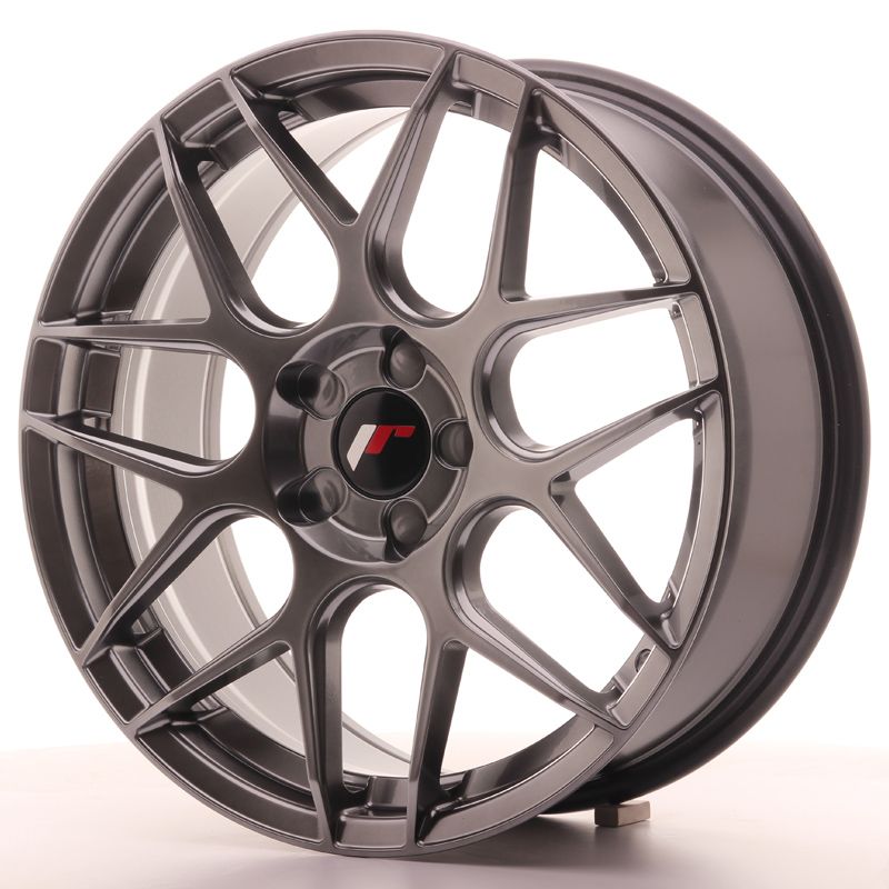 Image of JR-Wheels JR18 Velgen 18 Inch 7.5J ET35-40 Custom PCD Hyper Black