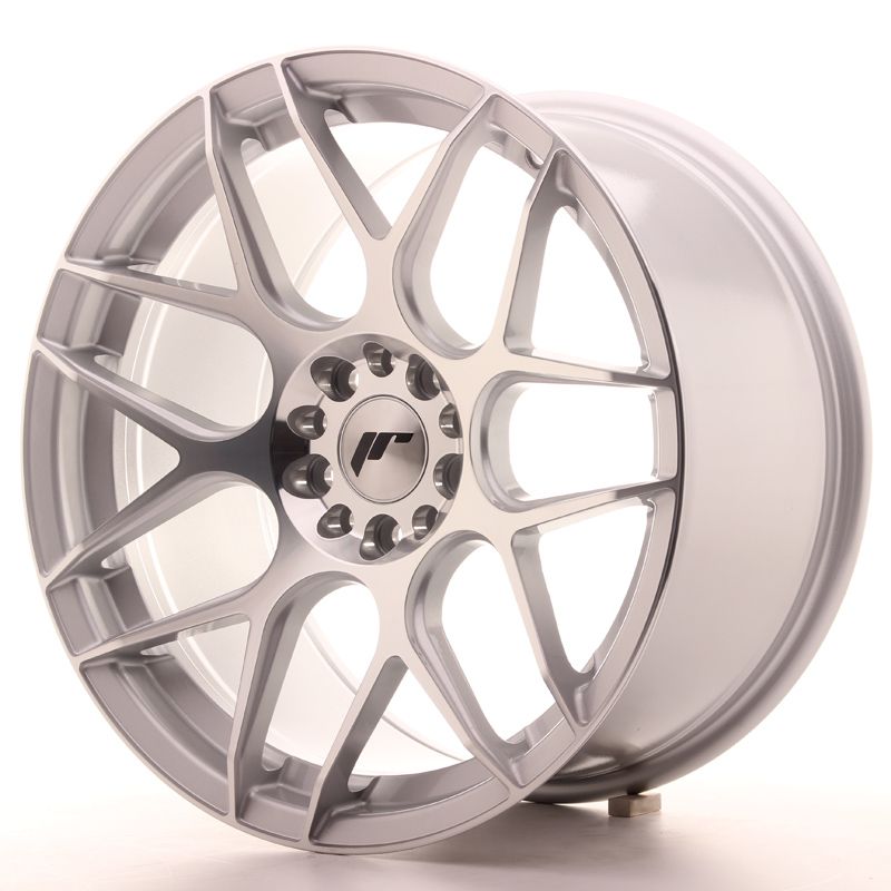 Image of JR-Wheels JR18 Velgen 18 Inch 9.5J ET40 5x112,5x114.3 Silver Machined Face