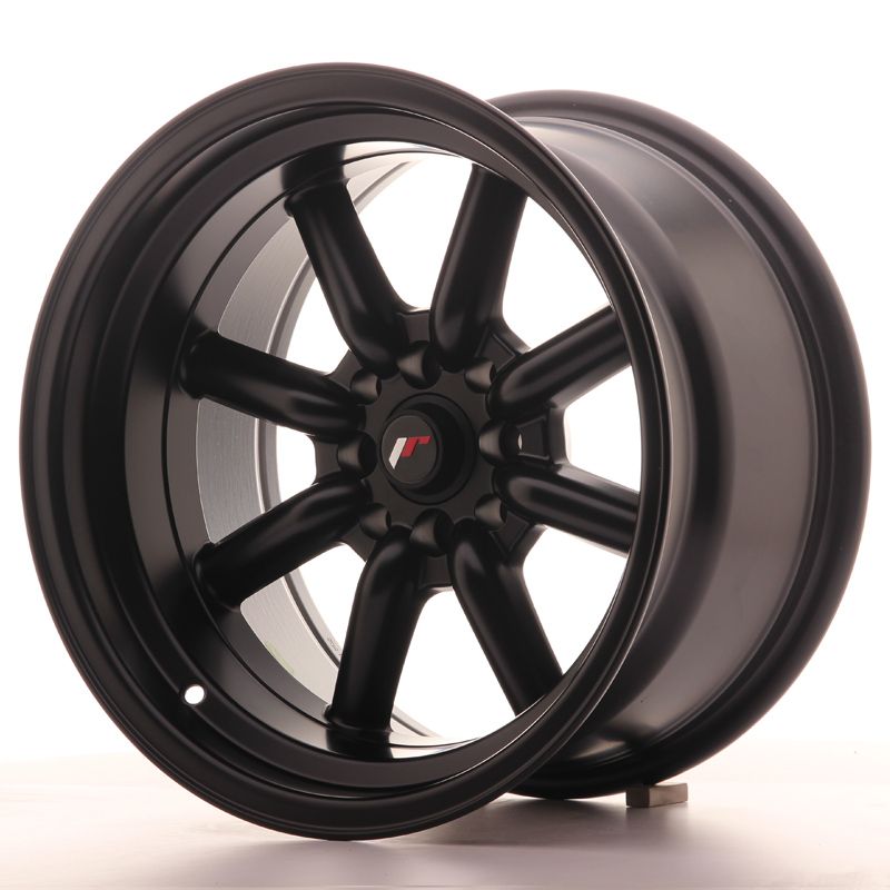 Image of JR-Wheels JR19 Velgen 16 Inch 9J ET-25 4x100,4x114.3 Flat Black