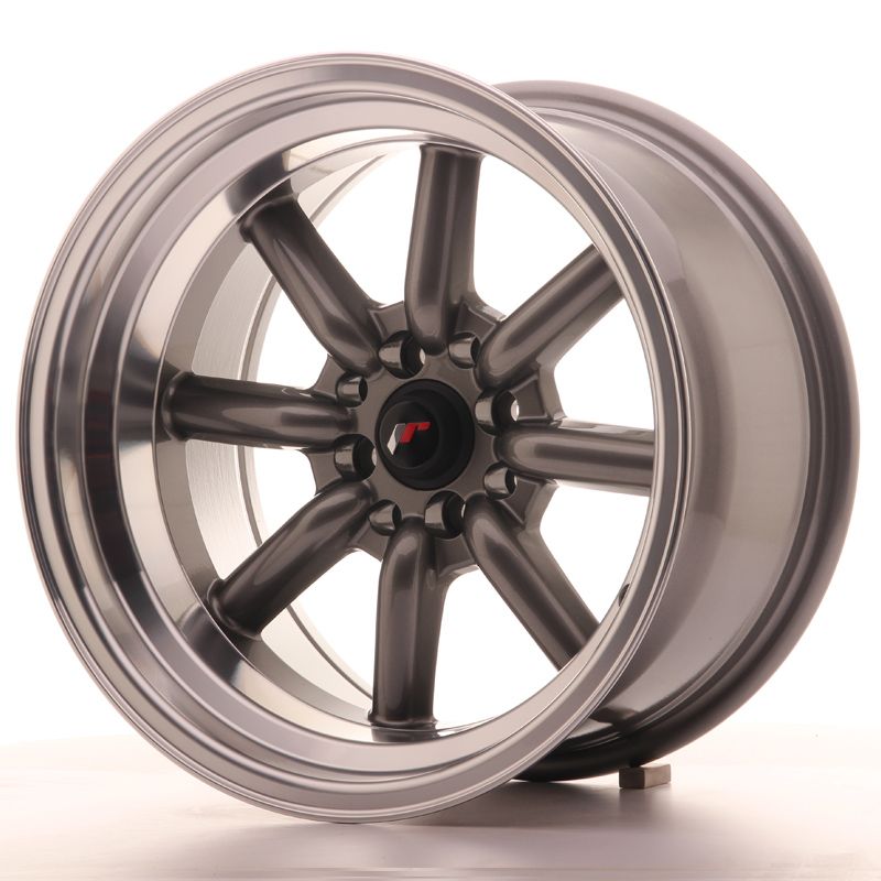 Image of JR-Wheels JR19 Velgen 16 Inch 9J ET-25 4x100,4x114.3 Gun Metal