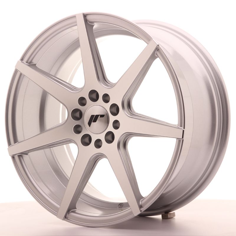 Image of JR-Wheels JR20 Velgen 18 Inch 8.5J ET40 5x112,5x114.3 Silver Machined Face