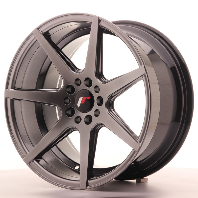 Image of JR-Wheels JR20 Set Of 4 Velgen 18 Inch 9.5J ET40 5x112,5x114.3 Hyper Black