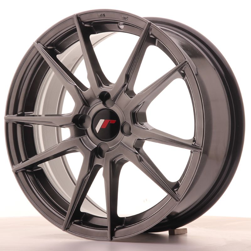 Image of JR-Wheels JR21 Velgen 17 Inch 7J ET25-40 Custom PCD Hyper Black