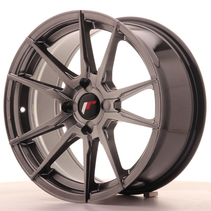 Image of JR-Wheels JR21 Velgen 17 Inch 8J ET25-35 Custom PCD Hyper Black