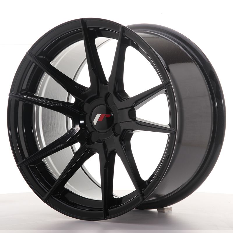 Image of JR-Wheels JR21 Velgen 17 Inch 9J ET25-35 Custom PCD Gloss Black