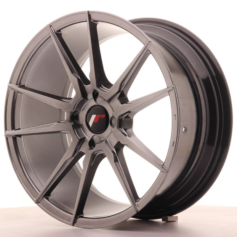 Image of JR-Wheels JR21 Velgen 18 Inch 8.5J ET30-40 Custom PCD Hyper Black