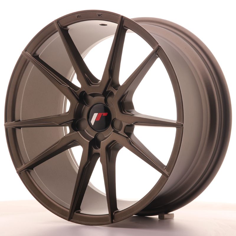 Image of JR-Wheels JR21 Velgen 18 Inch 8.5J ET40 Custom PCD Flat Bronze