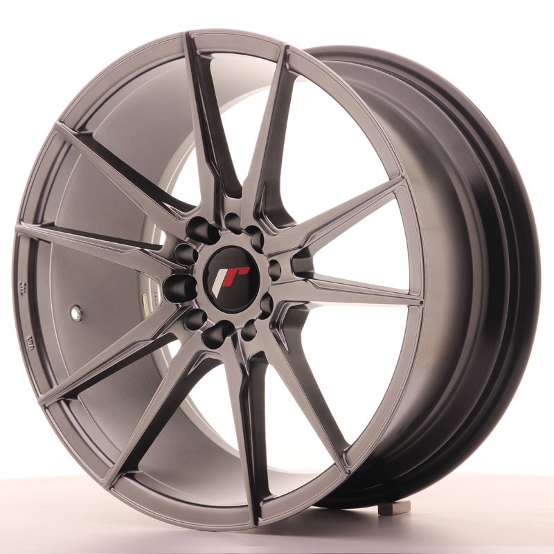 Image of JR-Wheels JR21 Velgen 18 Inch 8.5J ET35 5x100,5x120 Hyper Black