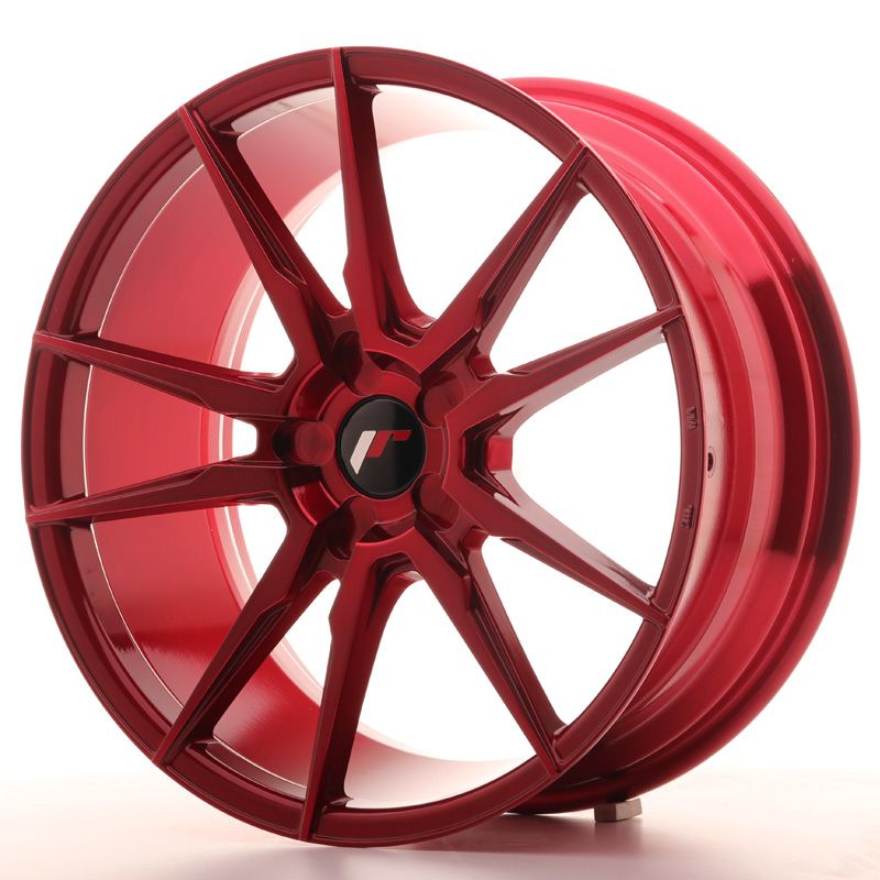 Image of JR-Wheels JR21 Velgen 19 Inch 8.5J ET35-40 Custom PCD Platinum Red