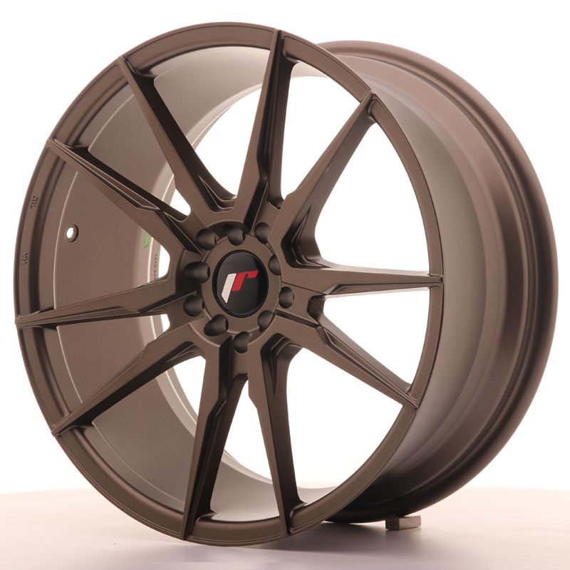 Image of JR-Wheels JR21 Velgen 19 Inch 8.5J ET20 5x114.3,5x120 Flat Bronze