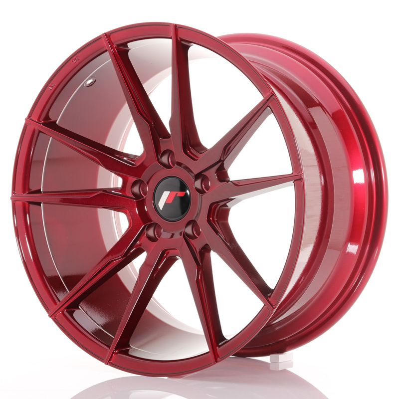 Image of JR-Wheels JR21 Velgen 19 Inch 9.5J ET35 5x120 Platinum Red