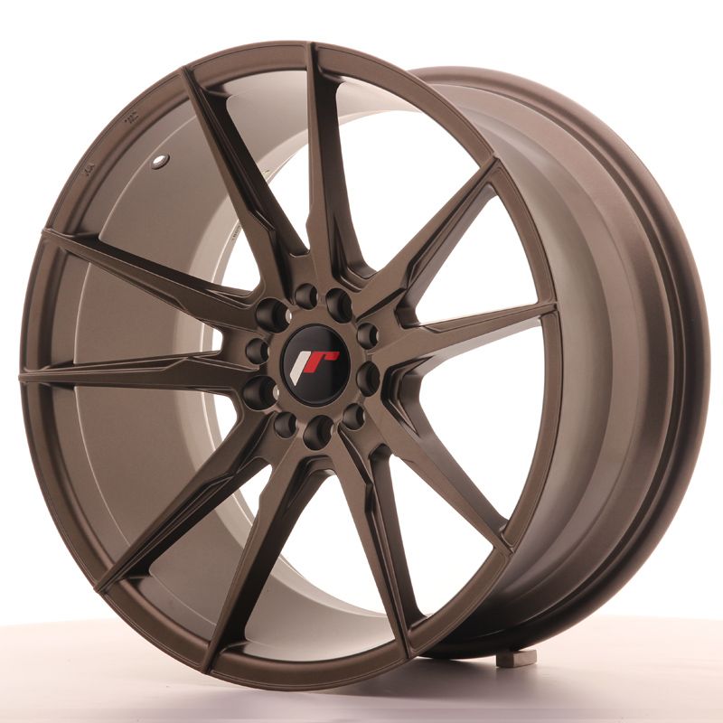 Image of JR-Wheels JR21 Velgen 19 Inch 9.5J ET22 5x114.3,5x120 Flat Bronze