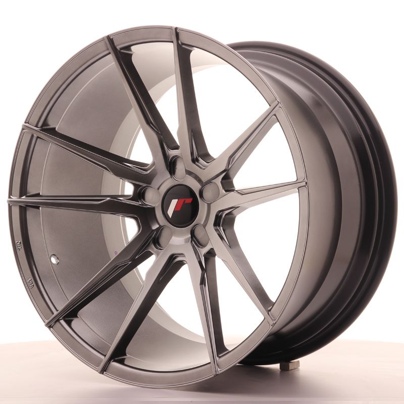 Image of JR-Wheels JR21 Velgen 20 Inch 11J ET20-30 Custom PCD Hyper Black