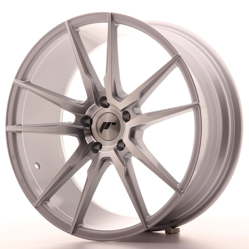 Image of JR-Wheels JR21 Velgen 20 Inch 8.5J ET20 5x120 Silver Machined Face